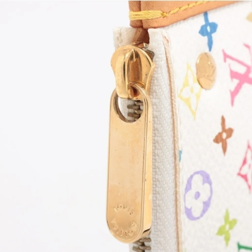 Authentic Louis Vuitton Multicolor Pochette Keys - Picture 8 of 10